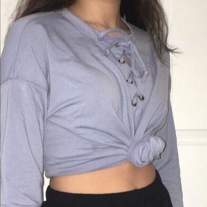 TIED LONG SLEEVE
